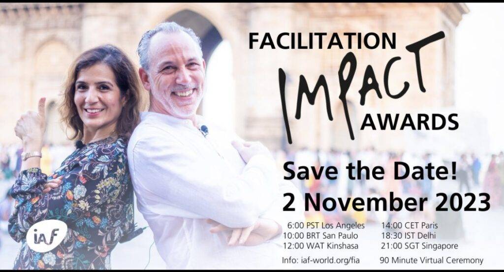 Facilitation Impact Awards IAF Community November 2023